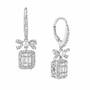 Wrapped in a Bow Pearl  Diamonisse Earrings 6290 001 4 1