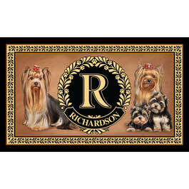 The Dog Accent Rug 6859 0033 a Yorkie Longhair