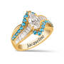 Magical Marquise Birthstone Ring 11440 0013 a march