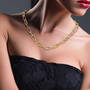 Dazzling Paperclip Necklace, Dazzling Paperclip Necklace 11844 0023 g model