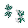 Birthstone Diamond Bow Earrings 1876 0066 e may