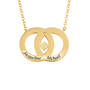 I Still Do Diamond and Birthstone Necklace, I Still Do Diamond Birthstone Necklace 11479 0017 c back