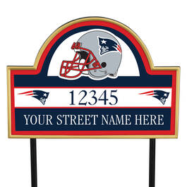 NFL Pride Personalized Address Plaques 5463 0405 a patriots