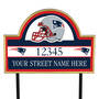 NFL Helmet Address Plaques, NFL Pride Personalized Address Plaques 5463 0405 a patriots
