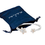 For the Daughter Youll Always Be Floral Bangle 12030 0017 g gift pouch