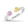 Birthstone & Diamond Zodiac Ring 11999 0018 j october