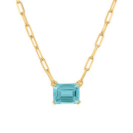 Pretty Petite Blue Topaz Necklace 11599 0053 a main
