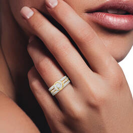 Personalized Diamond Ring Set 10899 0011 m model