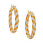 Birthstone Inside-Out Hoops, Birthstone Inside Out Hoops 11072 0018 k november