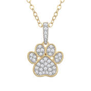My Best Friend Pendant with FREE Matching Pup Tag 12253 0025 c front