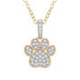 My Best Friend Pendant with FREE Matching Pup Tag 12253 0025 c front