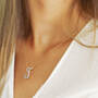 Diamond Initial Pendant, Diamond Initial Pendant 11030 0019 m model