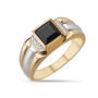 The Maverick 10kt Gold Onyx Ring 11691 0027 a main