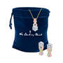 I Will Always Love You Daughter Journey Necklace with Matching Earrings 10496 0018 g gift pouch