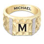 Personalized Diamond Dimensions Ring 12028 0011 b angle