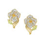 Birthstone Diamond Rose Earrings 11896 0012 k november