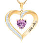 The Birthstone Heart Pendant 6015 0026 f june