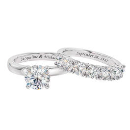 Personalized Everlasting Bridal Set 11048 0019 b ring
