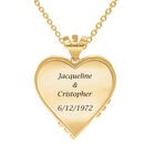 Woven Together Anniversary Heart Pendant 10134 0024 c back