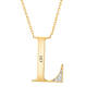 Custom Initial Pendant 11947 0011 c initial L