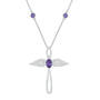 Touched by an Angel Birthstone Necklace 6842 0017 b february