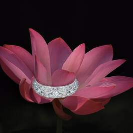 The Lotus Flower Eternity Ring 11577 0018 c ring