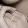 Personalized Diamond Duet Ring, Diamond Duet Ring 11530 0014 m model
