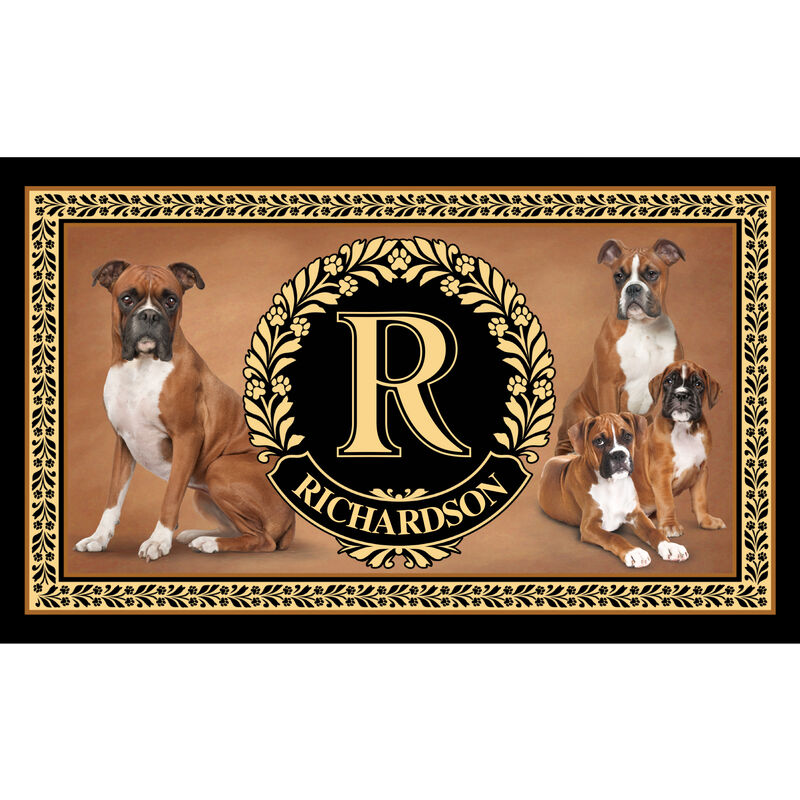 The Dog Accent Rug 6859 0033 a Boxer