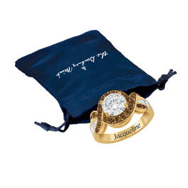 Mocha Embrace Diamonisse Ring 6719 0017 g gift pouch