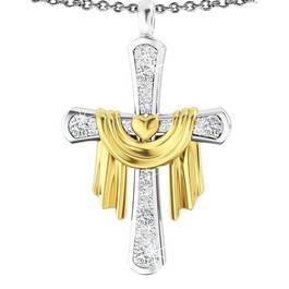 Gods Loving Promise Diamond Pendant 2091 002 2 1