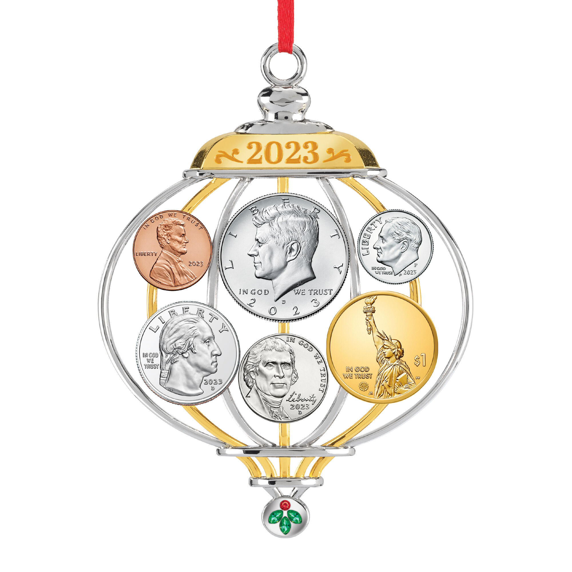 Coin Collecting Christmas Ornaments