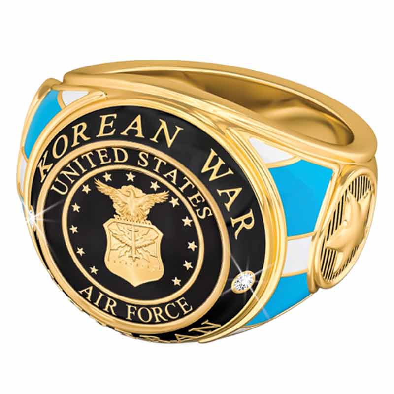 Danbury mint air force ring on sale