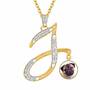 Personalized Pug Initial Necklace 6048 001 9 1