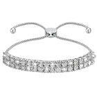 three dozen diamond silver bracelet 10611 0018 a main