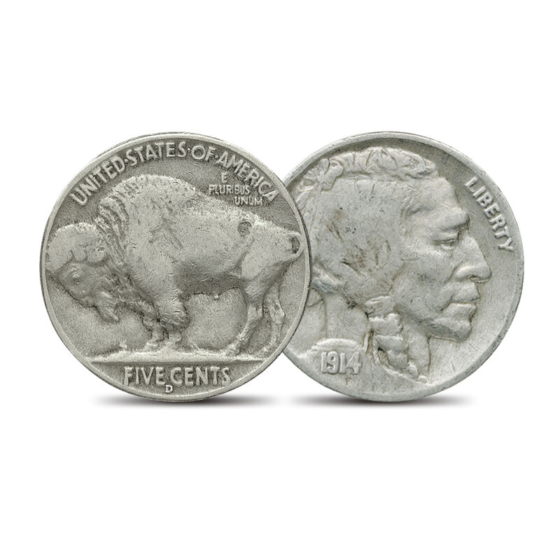 overskæg træthed Hovedsagelig The Complete Buffalo Nickel Mint Set