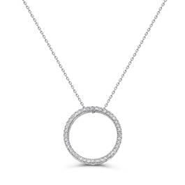 Convertible Sterling Silver Mom Pendant 11142 1673 d circle