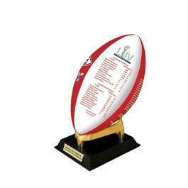 Kansas City Chiefs Super Bowl LIV Championship Commemorative 3900 033 6 3