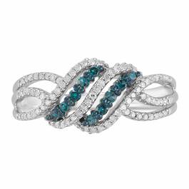 The Blue Wave Diamond Ring 4944 001 9 2
