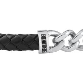Then Now Always My Son Journey Leather Bracelet 6934 0016 c closeup