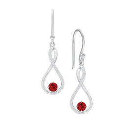 Birthstone and Diamond Earrings 5200 0056 a main