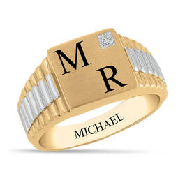 Steps of Success Mens Diamond Ring 10883 0019 f main