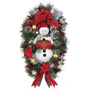 The Personalized Family Christmas Wreath 2379 001 7 1