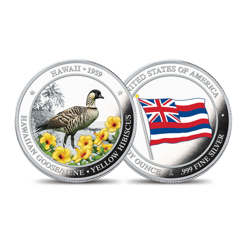 The State Bird and Flower Silver Commemoratives 2167 0088 a commemorativeHI
