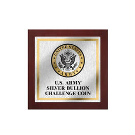 US Army Silver Bullion Commemorative 11096 0010 d displaytop