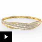 Forever Diamond Bangle, , video-thumb