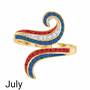 A Colorful Year Crystal Rings - Sizes 5-8, A Colorful Year Crystal Rings Sizes 5 8 6115 001 7 7