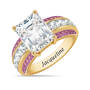 Personalized Birthstone Stunner Ring, Personalized Birthstone Stunner Ring 11313 0017 f june