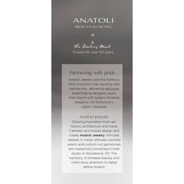 Anatoli Lavender Pearl Earrings 12060 0036 c card