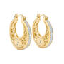 The Personalized Golden Hoops 6110 0020 b earring