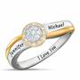 Love of a Lifetime Personalized Diamond Ring 5044 001 5 1